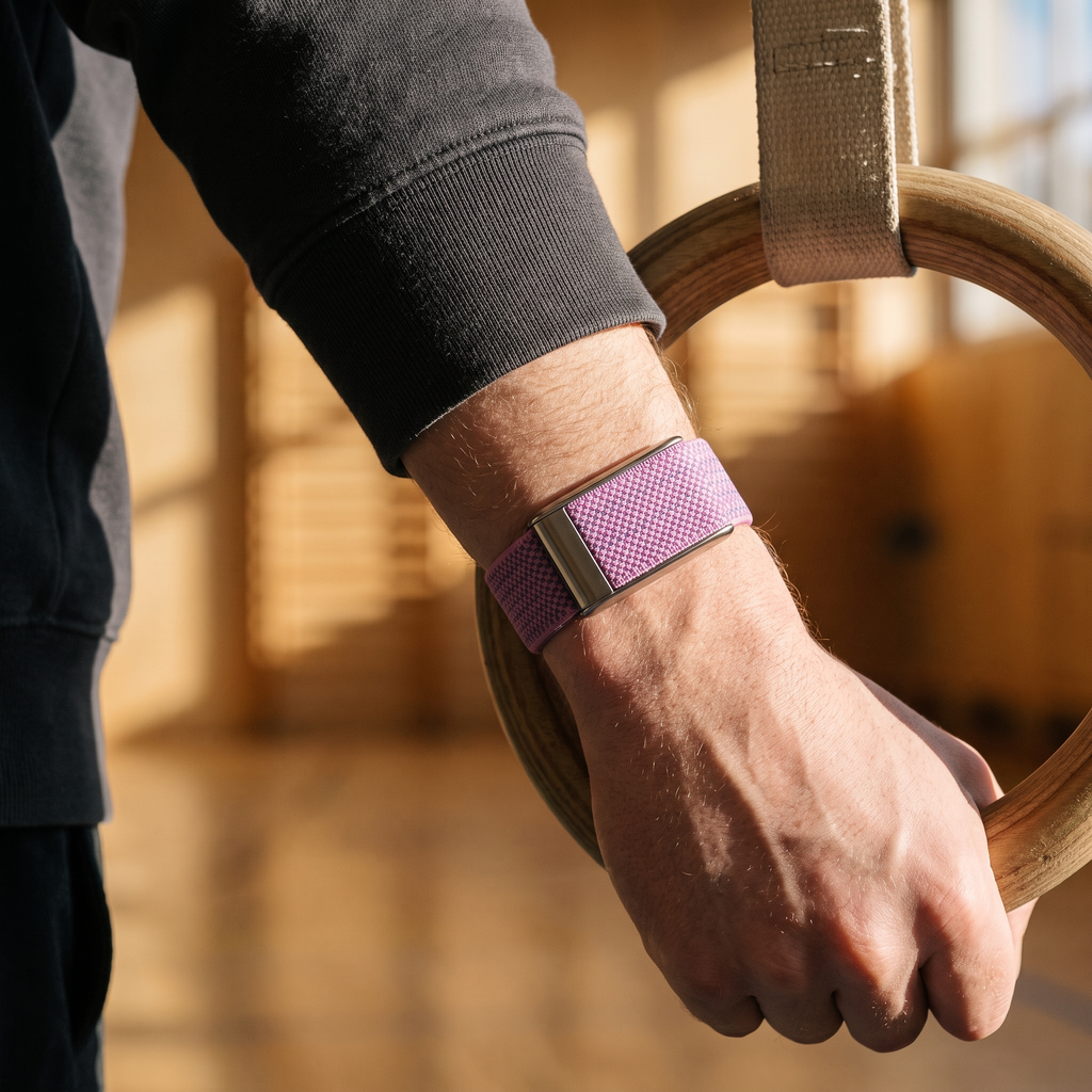 straprr-scene::lavender-pink 03-sport — Lavender Pink porte
