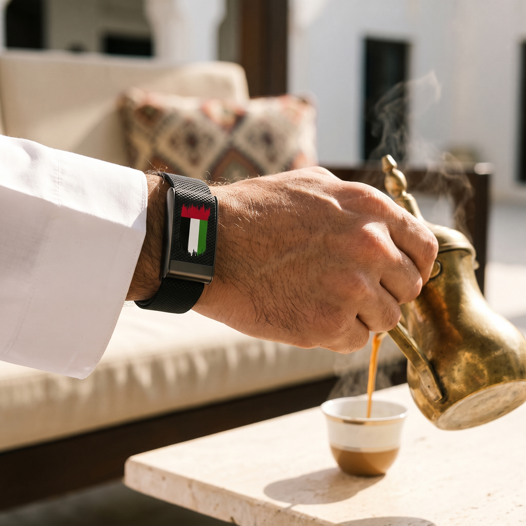 UAE flag black